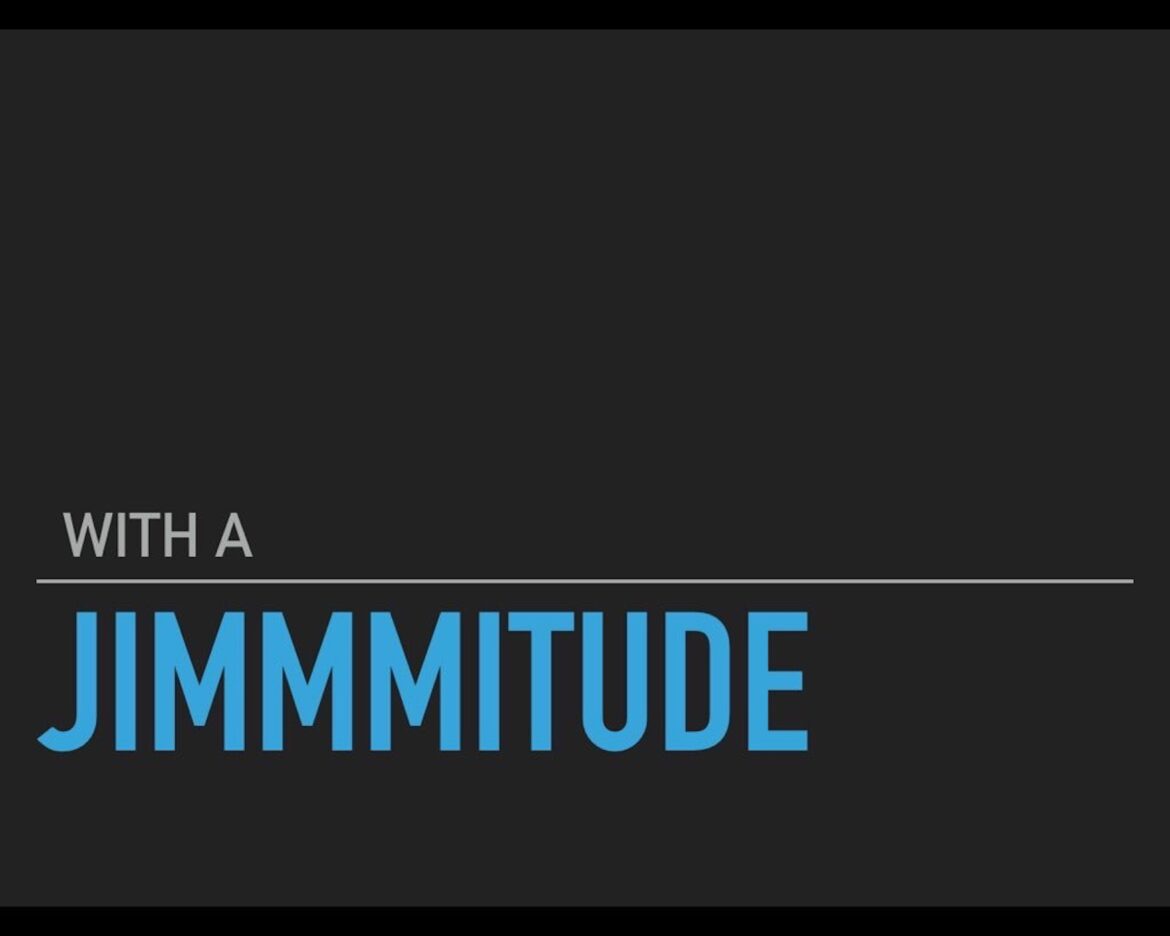 With A Jimmmitude: Wednesday 9/30/20